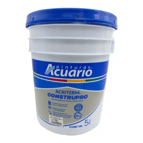 Impermeabilizante Acuario Acriterm Construpro 5 Años