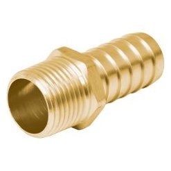 Adaptador macho de latón 1/2' para manguera, FOSET