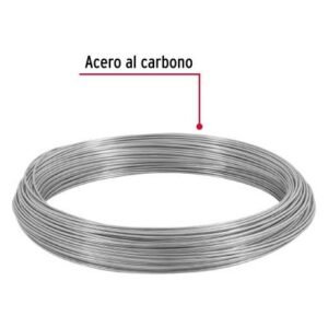 Rollo de 1 kg alambre galvanizado, calibre 16, FIERO