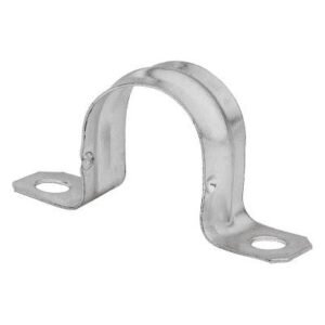 Bolsa c/10 abrazaderas tipo omega 1' p/tubo pared delgada