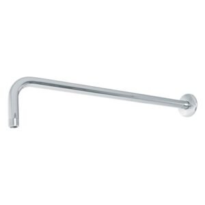 Brazo recto 50 cm con chapetón para regadera, cromo, FOSET