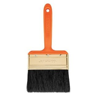 Brocha profesional de 4' con mango de plástico, TRUPER