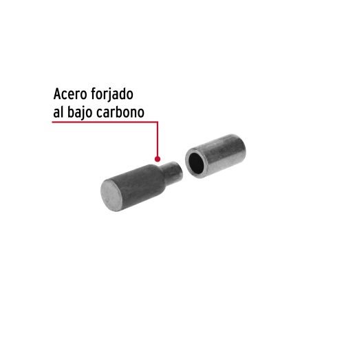 Bisagra tubular soldable de 1/2', HERMEX