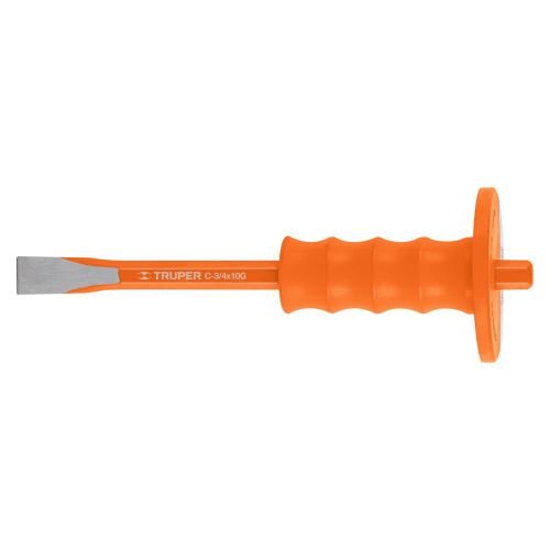 Cincel de corte frío 3/4 x 10' con grip, TRUPER