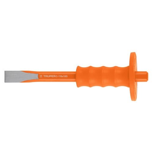 Cincel de corte frío 7/8 x 10' con grip, TRUPER