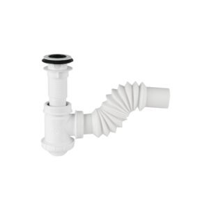 Céspol de bote de polietileno con contra, para lavabo, FOSET