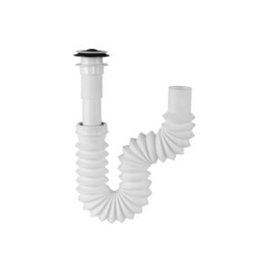 Céspol flexible de polietileno con contra, para lavabo,FOSET