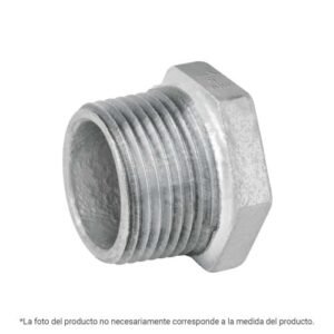 Reducción bushing acero galvanizado 1/2x1/4', FOSET