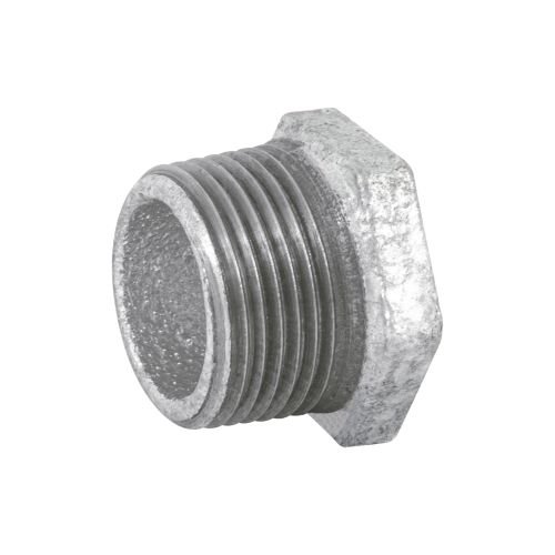 Reducción bushing acero galvanizado 3/4 x 1/2', FOSET