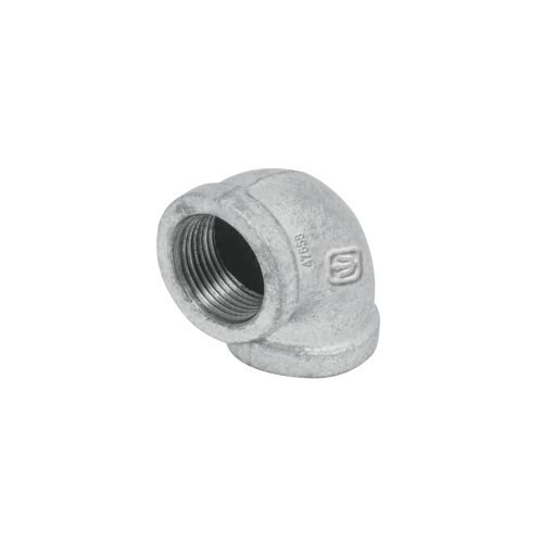Codo 90° acero galvanizado de 3/4', FOSET