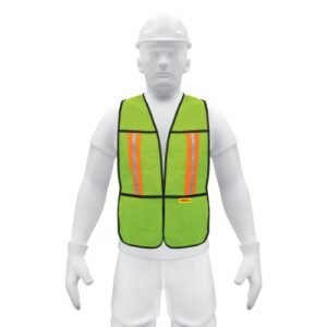 Chaleco de seguridad con cintas reflejantes, amarillo,PRETUL
