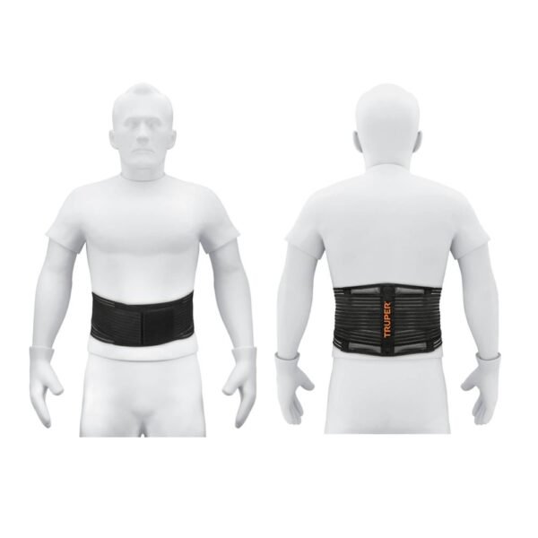 Faja lumbar tipo cinturón de malla transpirable, TRUPER