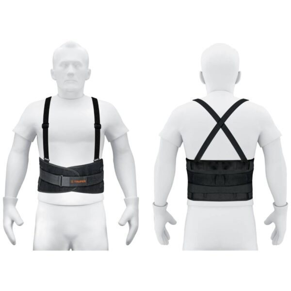 Faja lumbar con tercer cinturón TRUPER