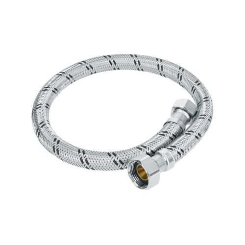 Manguera para boiler, acero inox. 1/2'H x 3/4'H, 60 cm