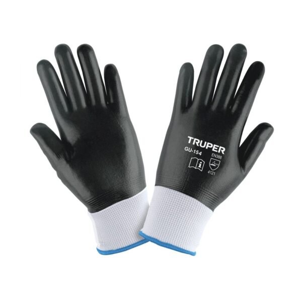 Guantes de poliéster con recubrimiento de nitrilo, XG TRUPER