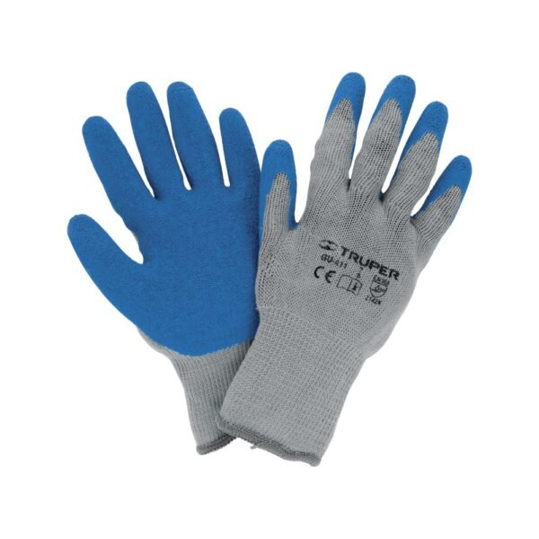 Guantes de poliéster recubiertos de látex, TRUPER