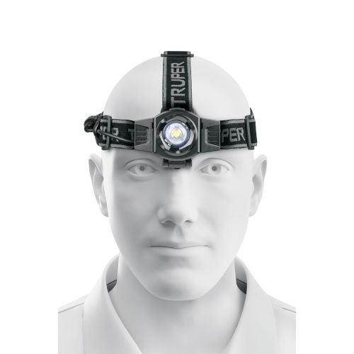 Linterna de minero LED 160 lm, recargable, TRUPER EXPERT