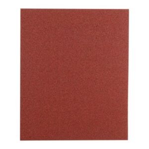 Lija de esmeril roja grano 80 de óxido de aluminio, TRUPER