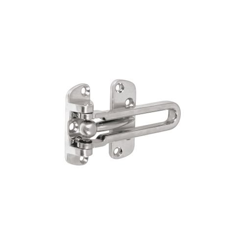 Pasador abatible para puerta, acabado cromo mate, HERMEX