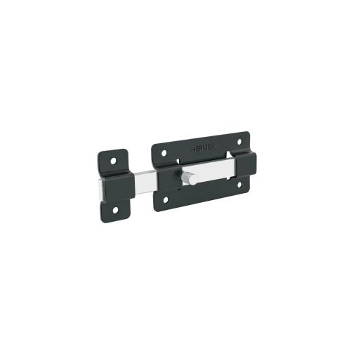 Pasador de barra plana 4', negro, HERMEX