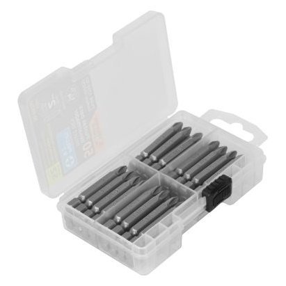 Estuche con 50 puntas de cruz PH2 largo 2', TRUPER EXPERT