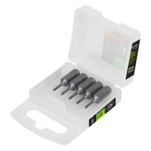 Estuche con 5 puntas torx T6 largo 1', TRUPER EXPERT