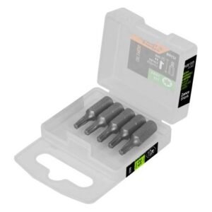 Estuche con 5 puntas torx T15 largo 1', TRUPER EXPERT