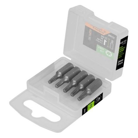 Estuche con 5 puntas torx T15 largo 1', TRUPER EXPERT
