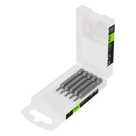 Estuche con 5 puntas torx T8 largo 2', TRUPER EXPERT