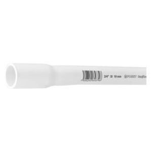 Tubo de 3/4' PVC hidráulico cédula 40, 3m, 1kg, FOSET