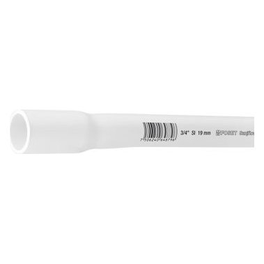 Tubo de 3/4' PVC hidráulico cédula 40, 3m, 1kg, FOSET