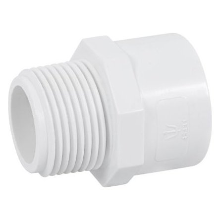 Adaptador macho de PVC de 1', FOSET