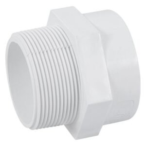 Adaptador macho de PVC de 2', FOSET