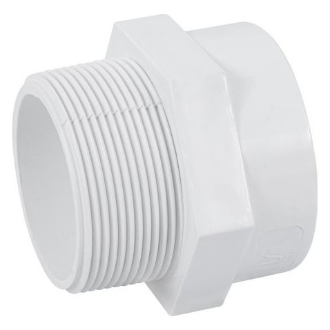Adaptador macho de PVC de 2', FOSET