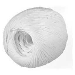 Rollo de rafia de 230 m color blanco calibre 2.2 g/m, FIERO
