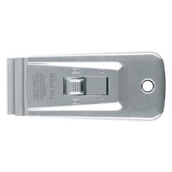 Raspador de acero inoxidable con cuchillas de 1-1/2', TRUPER