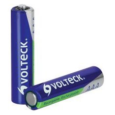 Blíster con 2 pilas recargables AAA larga duración, 1000 mAh
