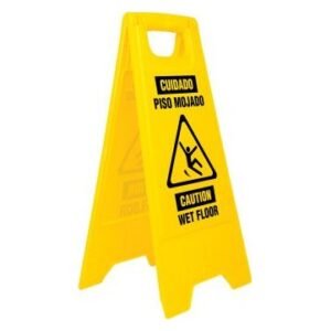 Letrero de piso resbaloso, 62 cm, KLINTEK