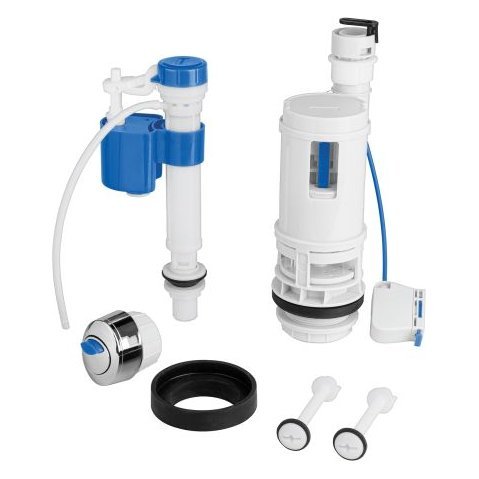 Juego de accesorios para WC, 2' con sistema dual, FOSET