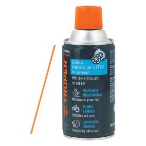 Grasa blanca de litio en aerosol 295 ml, TRUPER