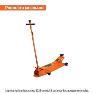 Gato hidráulico de patín 5t profesional, elev rápida, TRUPER