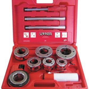 Juego de Tarraja para Tubo 1/2" a 2" Npt, 9 Piezas Urrea