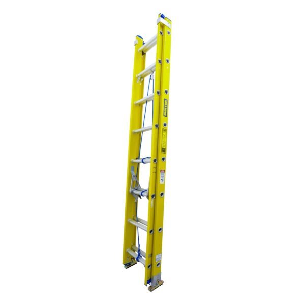 Escalera de Extensión Tipo 2 de Fibra de Vidrio con 24 Peldaños Surtek