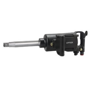 Pistola de Impacto Neumática Cuadro de 1" 1,535 Ft-lb con Extensión 9" Sistema Twin Hammer Urrea P797-9