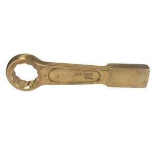 Llave de Golpe Plana de Bronce-aluminio Antichispa Métrica, 12 Puntas, 60 MM Urrea