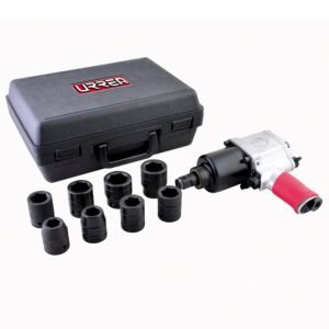 Juego de Pistola de Impacto Neumática Cuadro de 3/4" y Accesorios en Pulgadas, 10 Piezas Urrea